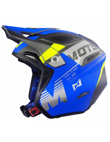 Casco Trial Mots Go2 Azul