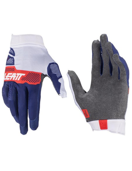 Guantes Leatt Moto 1.5 GripR Azul/Rojo