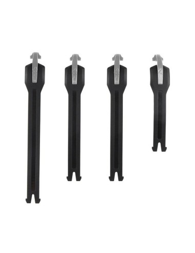 Kit Correas Botas Leatt GPX 5.5 FlexLock 4 Unidades Negro