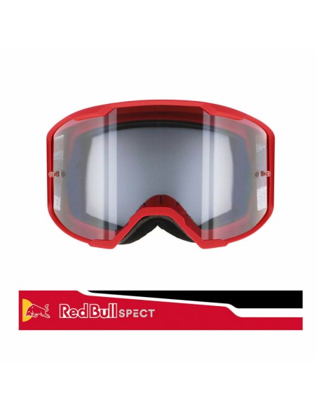 Gafas Red Bull Strive Lente Simple Transparente Rojo Brillante