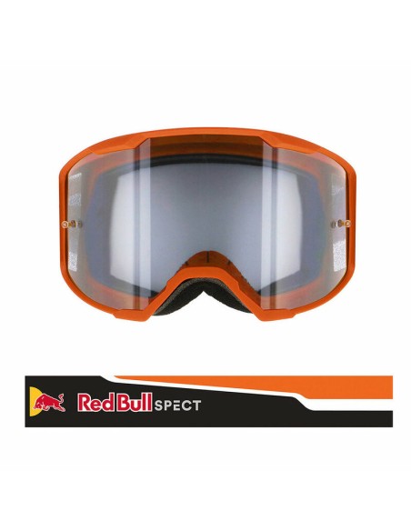 Gafas Red Bull Strive Lente Simple Transparente Naranja Brillante