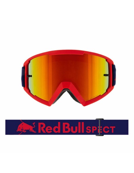 Gafas Red Bull Whip Lente Espejo Rojo Mate
