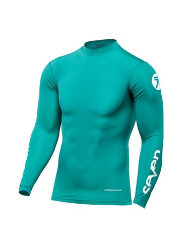 Jersey Compresivo Seven Zero Turquesa