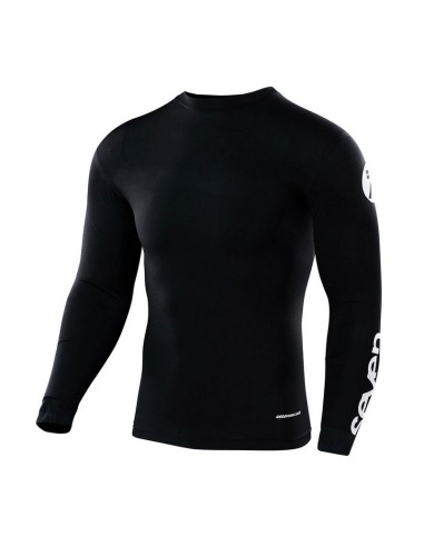 Jersey Compresivo Seven Zero Staple Negro