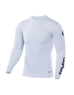 Jersey Compresivo Seven Zero Staple Blanco