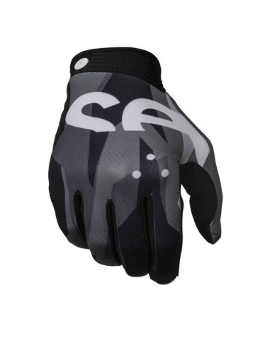 Guantes Seven Zero Crossover Gris/Negro