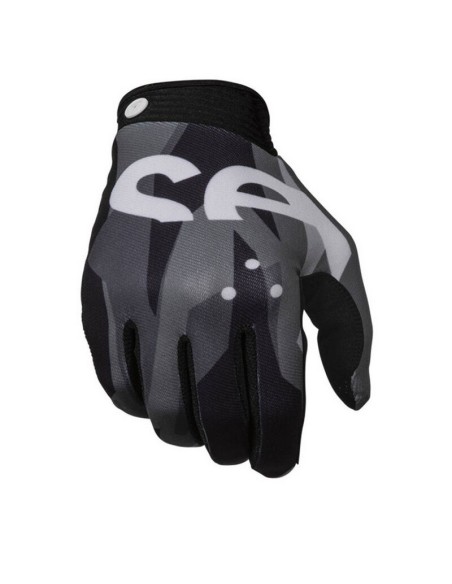 Guantes Seven Zero Crossover Gris/Negro