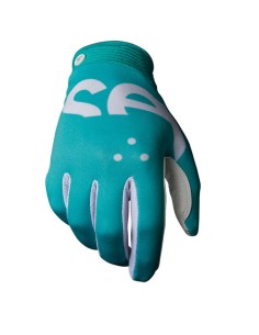 Guantes Seven Zero Crossover Turquesa