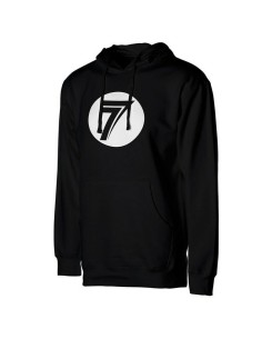 Sudadera con Capucha Seven Dot Negro
