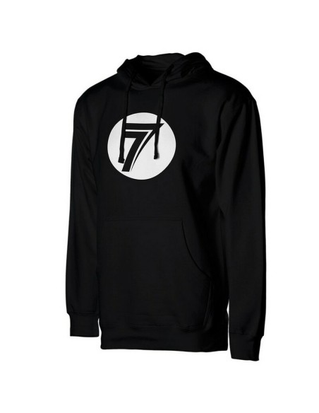 Sudadera con Capucha Seven Dot Negro