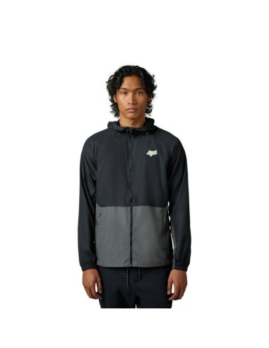 Chaqueta Cortavientos Fox Title Sponsor Negro