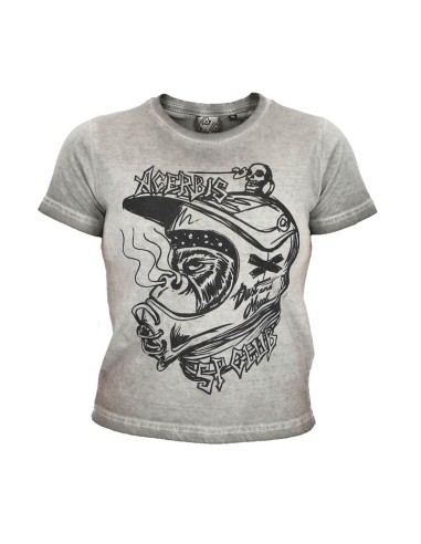Camiseta Infantil Acerbis SP Club Monkey Gris