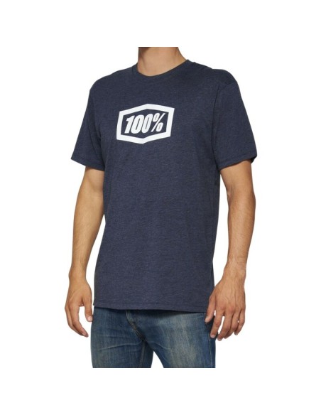 Camiseta 100% Icon Azul