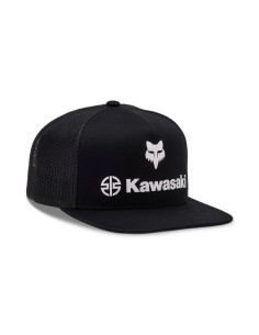Gorra Fox x Kawasaki Snapback Negro