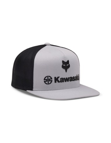 Gorra Fox x Kawasaki Snapback Gris