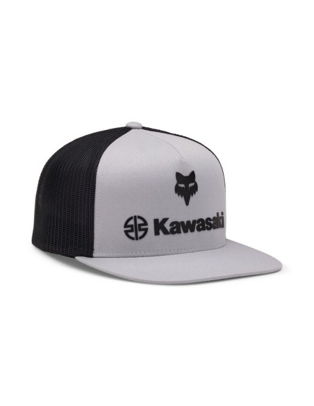 Gorra Fox x Kawasaki Snapback Gris