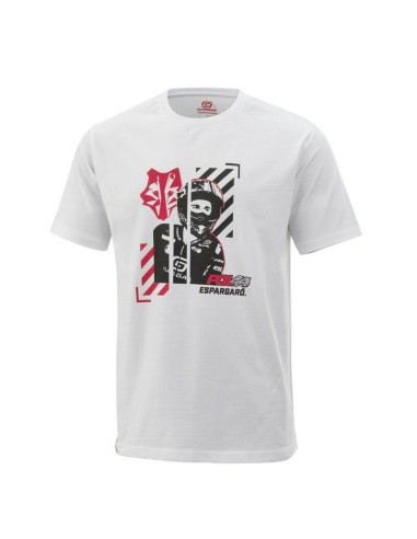 Camiseta Gas Gas Pol Espargaro Blanco
