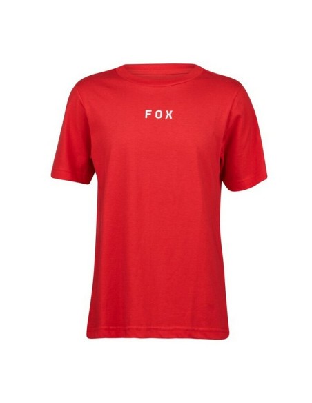 Camiseta Infantil Fox Magnetic Rojo
