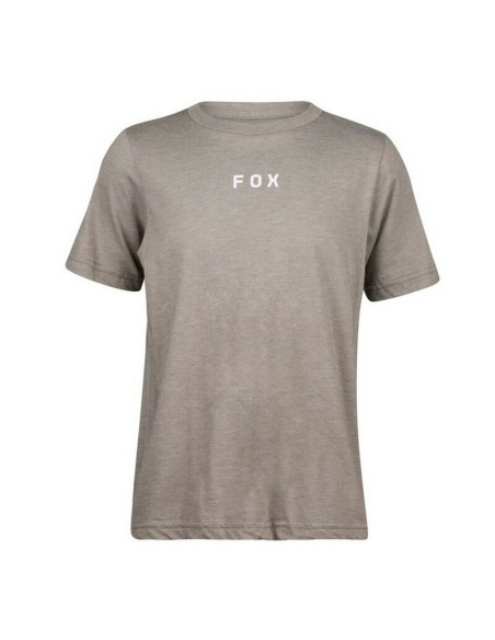Camiseta Infantil Fox Magnetic Gris