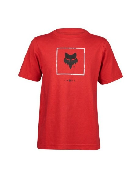 Camiseta Infantil Fox Atlas Rojo