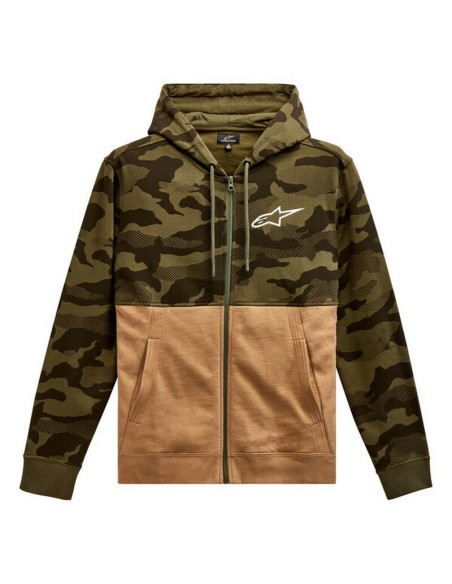 Sudadera con Capucha Alpinestars Camo Block Camuflaje