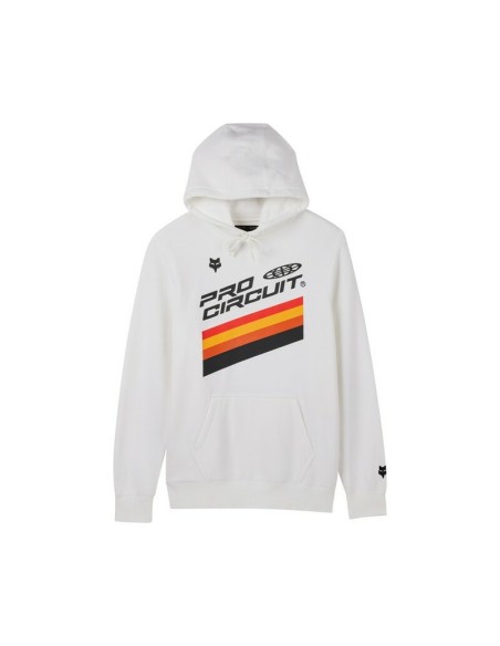 Sudadera con Capucha Pro Circuit Blanco