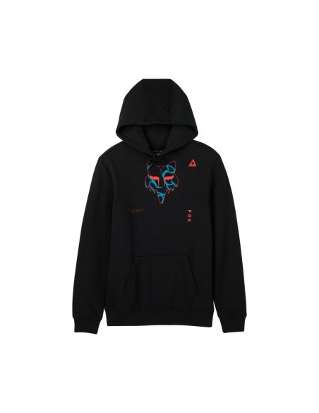 Sudadera con Capucha Fox Withered Negro