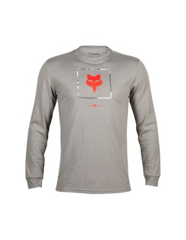 Camiseta Manga Larga Fox Atlas Premium Gris