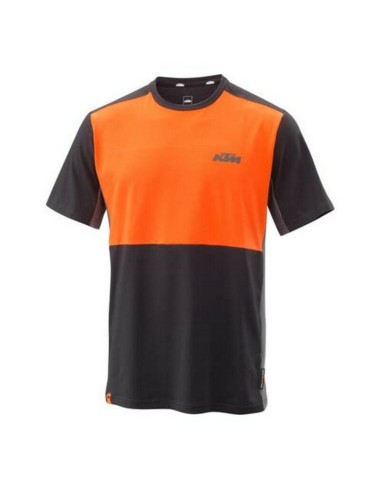 Camiseta KTM Mechanic Negro/Naranja