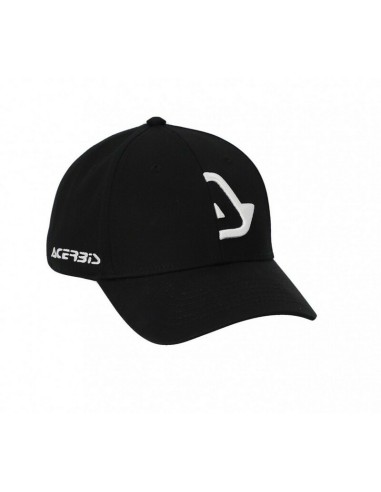 Gorra Acerbis Logo Blanco/Negro