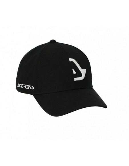 Gorra Acerbis Logo Blanco/Negro
