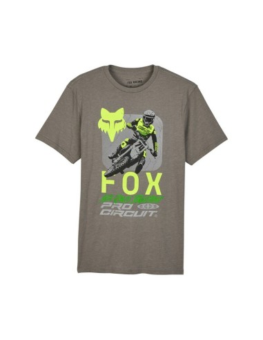 Camiseta Fox x Pro Circuit Gris