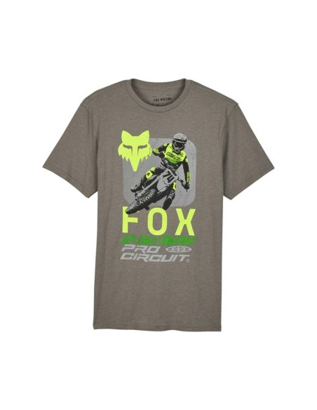 Camiseta Fox x Pro Circuit Gris