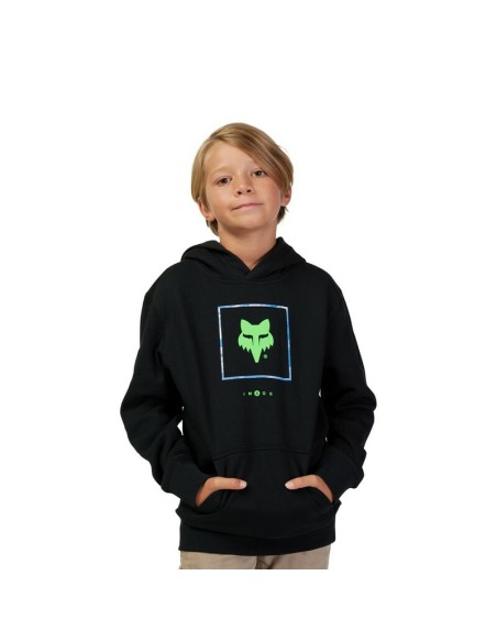 Sudadera Infantil con Capucha Fox Atlas Negro