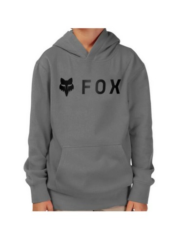 Sudadera Infantil con Capucha Fox Absolute Gris