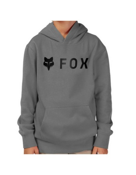 Sudadera Infantil con Capucha Fox Absolute Gris