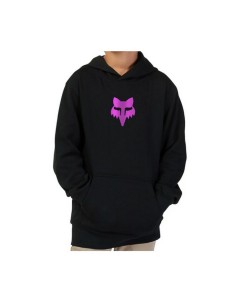 Sudadera Infantil con Capucha Fox Legacy Negro/Rosa
