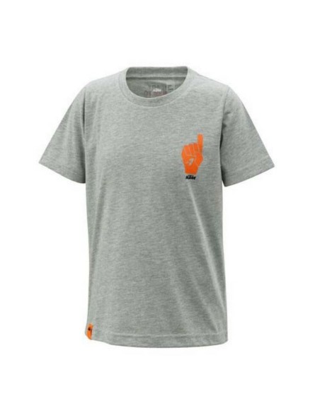 Camiseta Infantil KTM Hero Gris