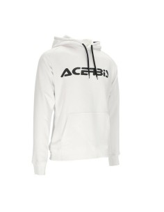Sudadera con Capucha Acerbis S-Logo Blanco