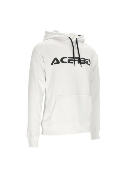 Sudadera con Capucha Acerbis S-Logo Blanco