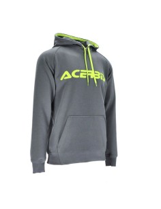 Sudadera con Capucha Acerbis S-Logo Gris