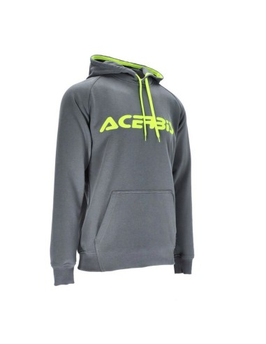Sudadera con Capucha Acerbis S-Logo Gris