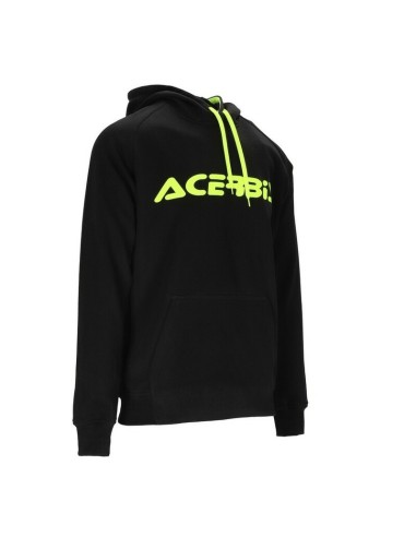 Sudadera con Capucha Acerbis S-Logo Negro