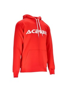 Sudadera con Capucha Acerbis S-Logo Rojo