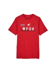 Camiseta Fox x Honda Rojo