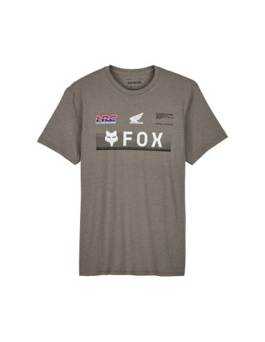 Camiseta Fox x Honda Gris