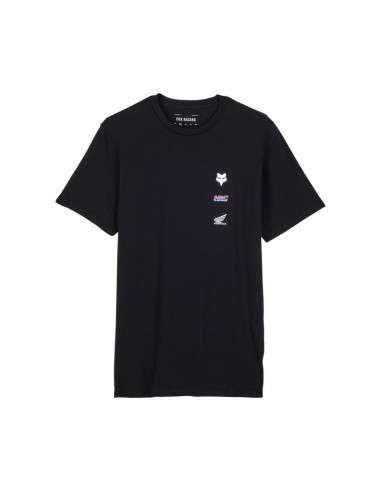 Camiseta Fox x Honda II Negro