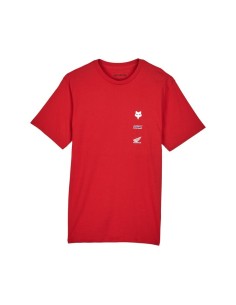 Camiseta Fox x Honda II Rojo
