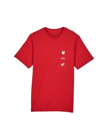 Camiseta Fox x Honda II Rojo