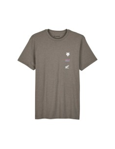 Camiseta Fox x Honda II Gris